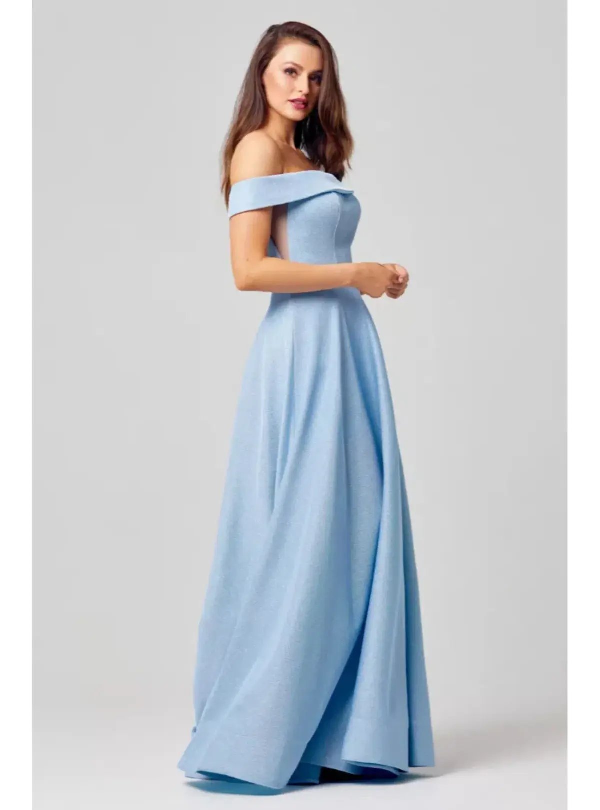Tania Olsen Ella PO386 Floor Length Light Blue Size AU 12 photo 2