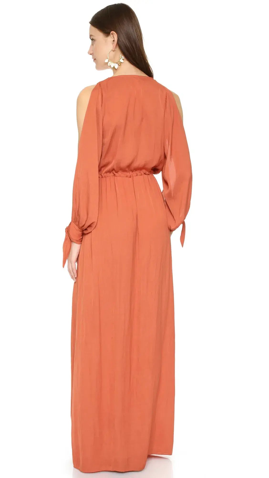Bec & Bridge Shifting Sands Maxi Dress Rust Size 12 photo 3