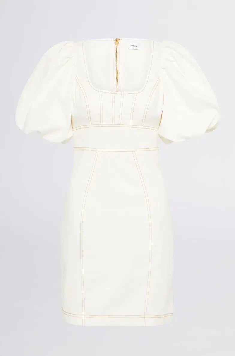 Sheike Illusions Mini Dress White Size 10 photo 4