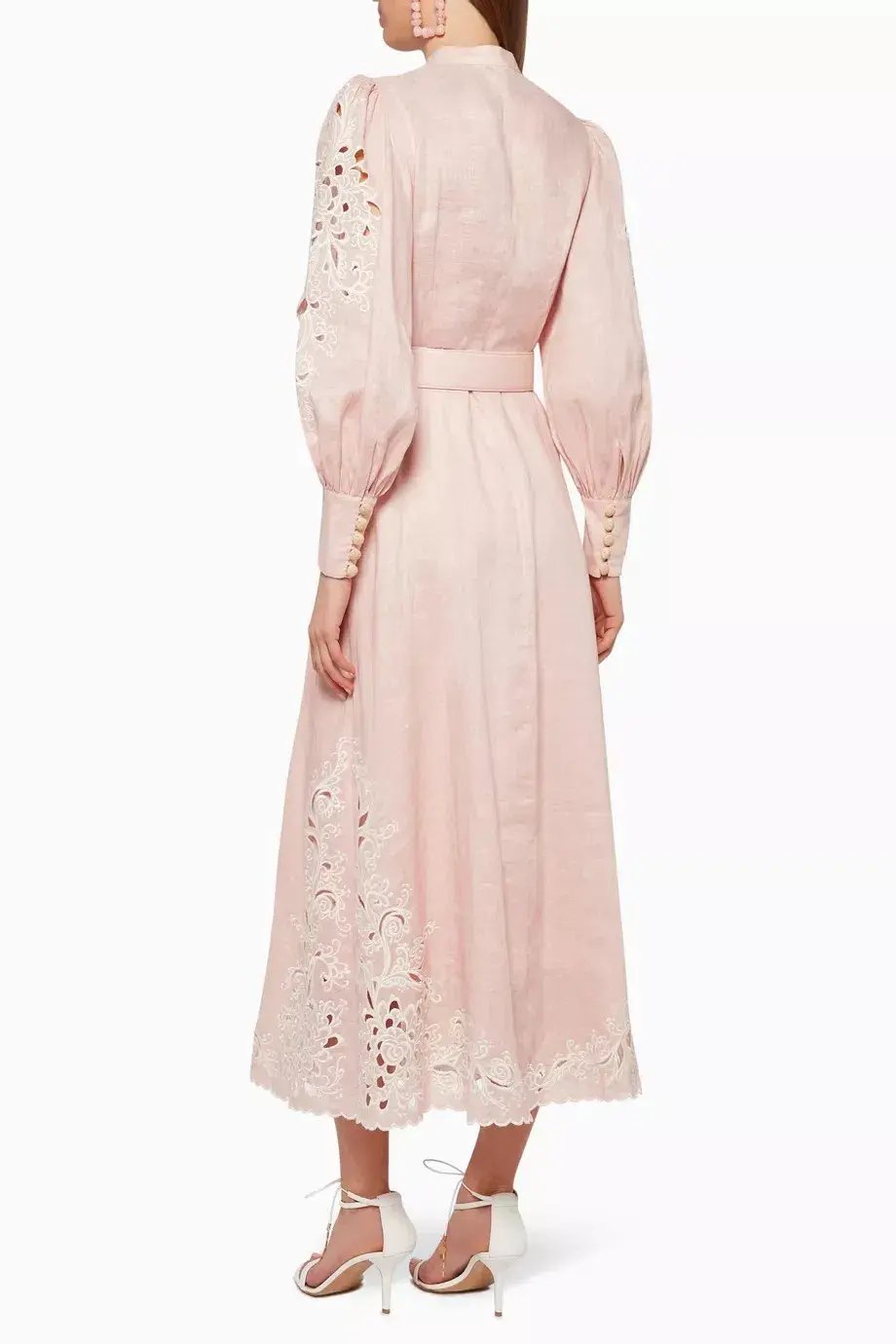 Zimmermann Freja Embroidered Dress in Blossom Size 0/Au 8 photo 3