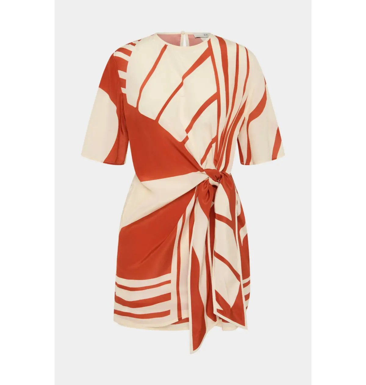Sir The Label Calla Mini Dress in Hibiscus Stripe Size 1 / AU 8 photo 6