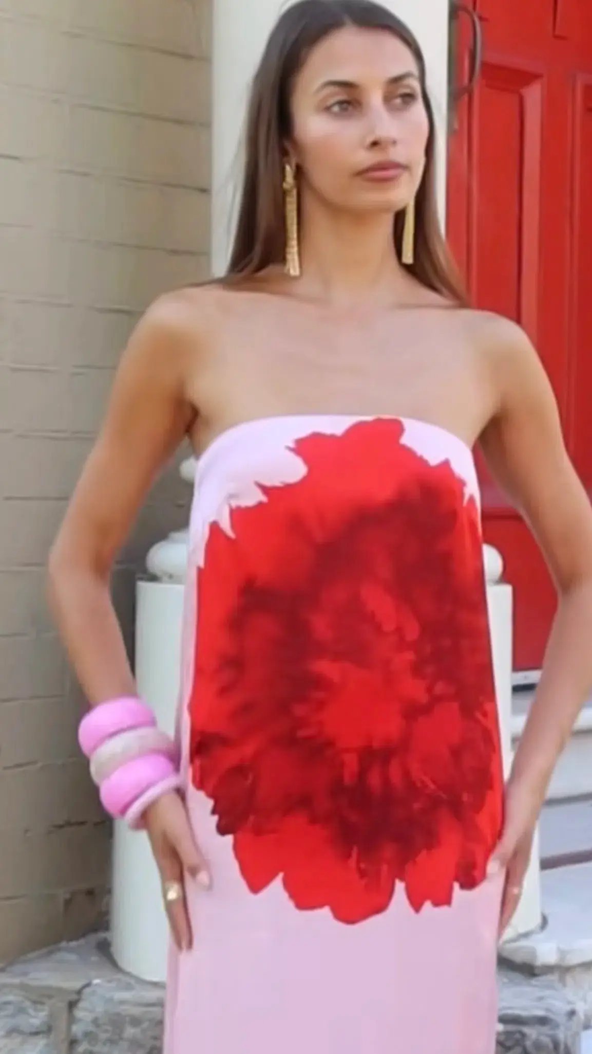 Suboo Emilia Bustier Maxi Dress Floral Size 10 photo 5