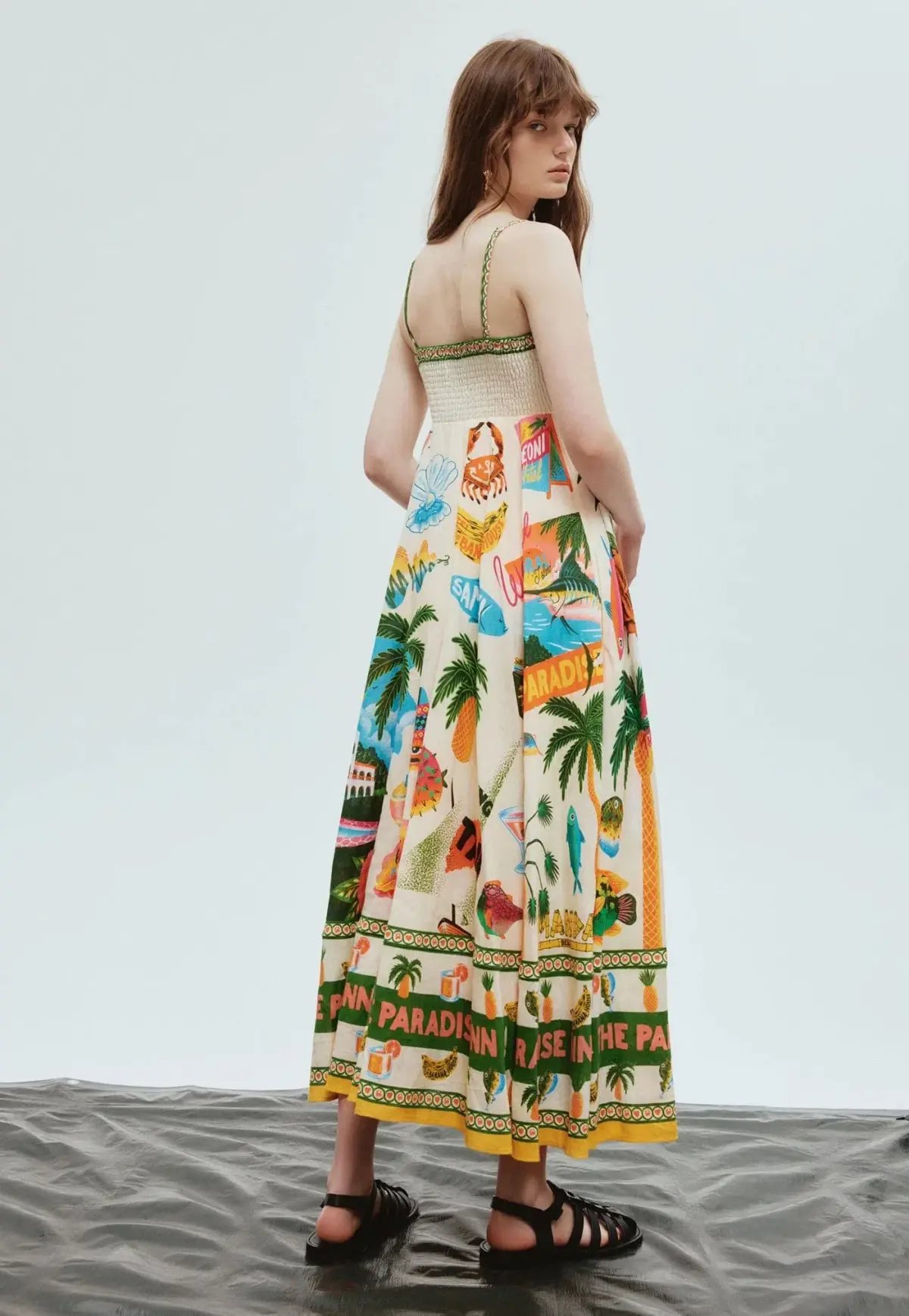 Alemais Paradiso Sundress In Multi Size 14 photo 3