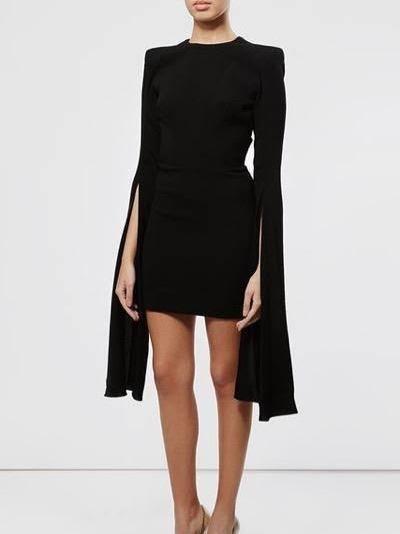Alex Perry Jade Dress Black Size 8 photo 2