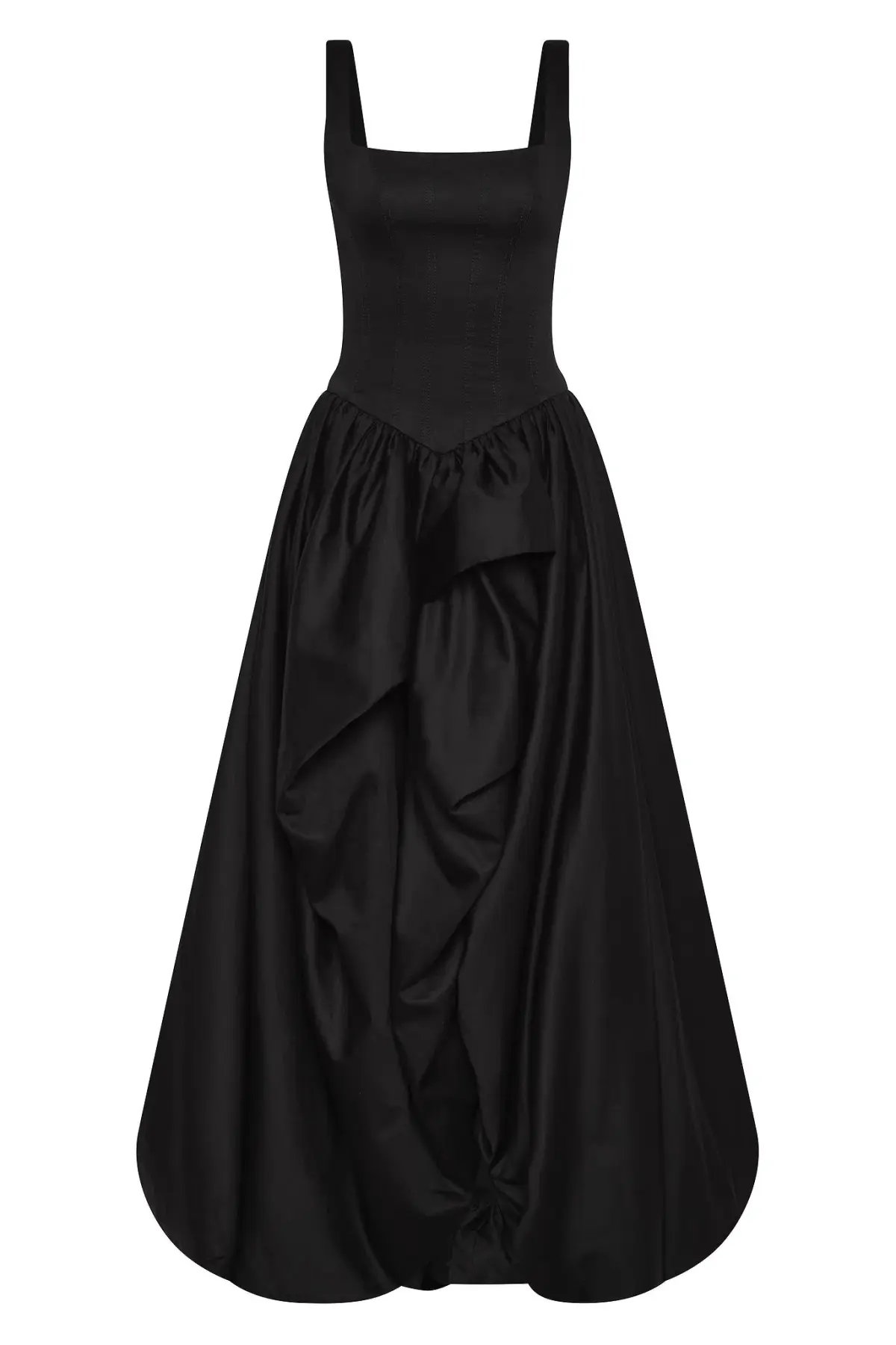 Aje Alani Maxi Gown Black Size 8 photo 7