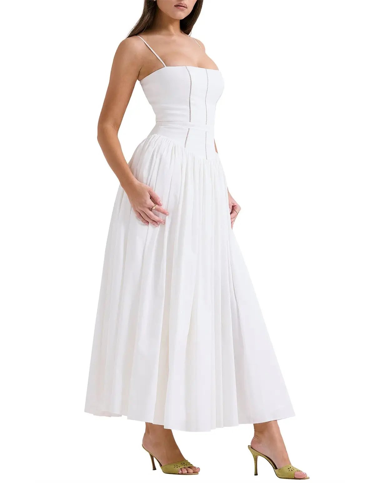 House of CB Ysabella Dress White Size 8/S photo 2