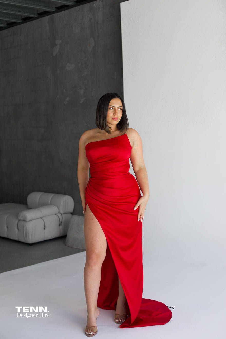 Lia Stublla Amelie Gown - Red photo 3