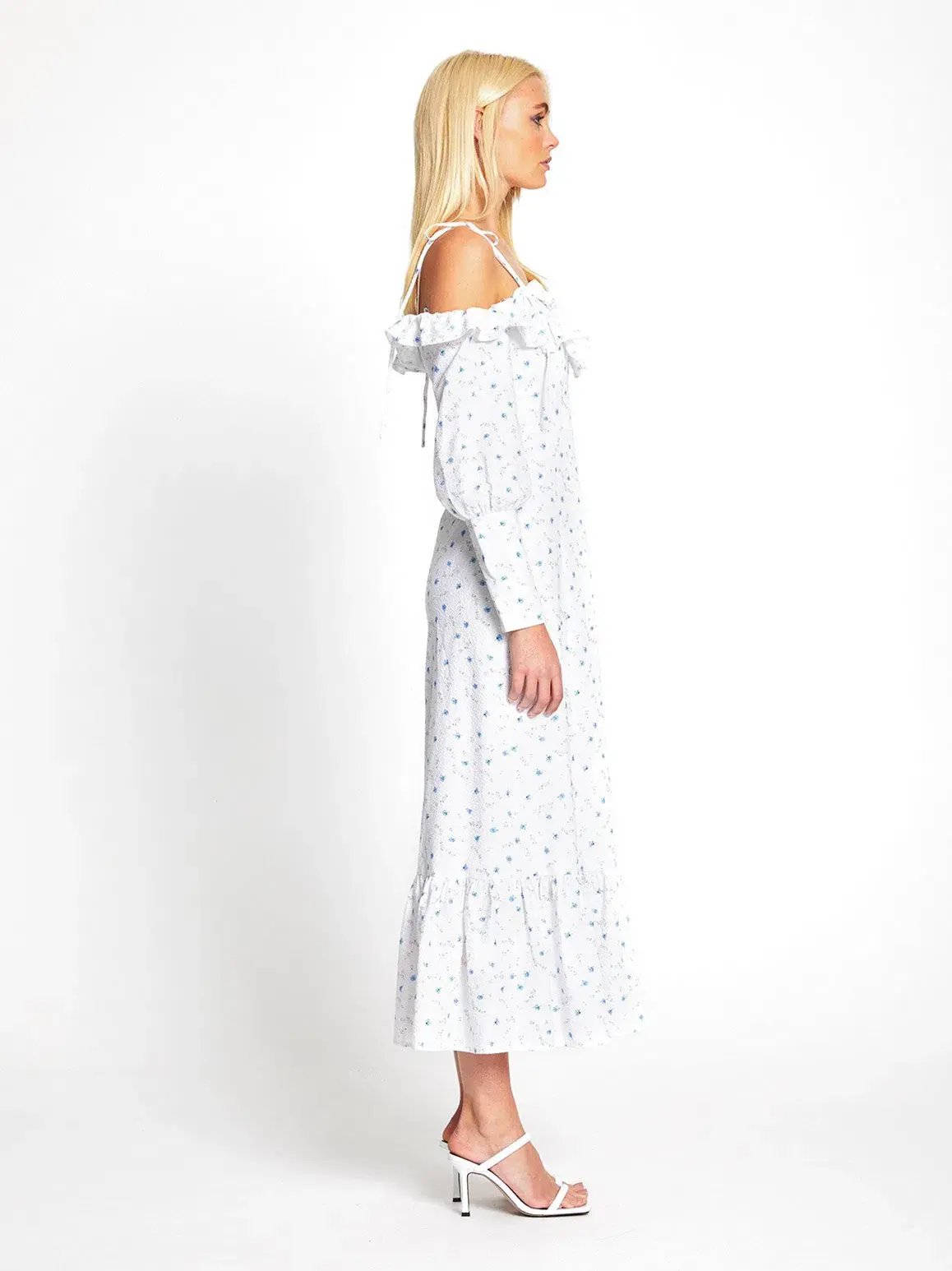Alice McCall Limonata Midi Dress Porcelain Size 6 photo 3