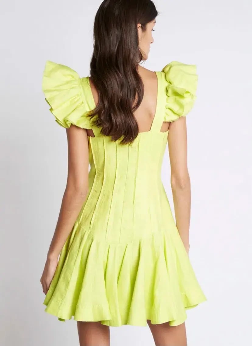 Breathless Frill Sleeve Mini Dress photo 3