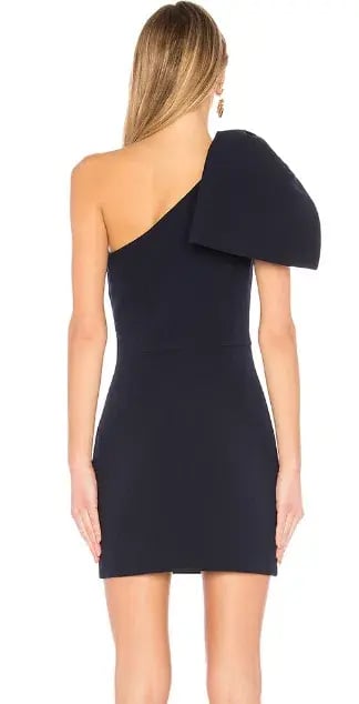 Rebecca Vallance Hamptons Bow Mini Dress Navy Size 10 photo 3