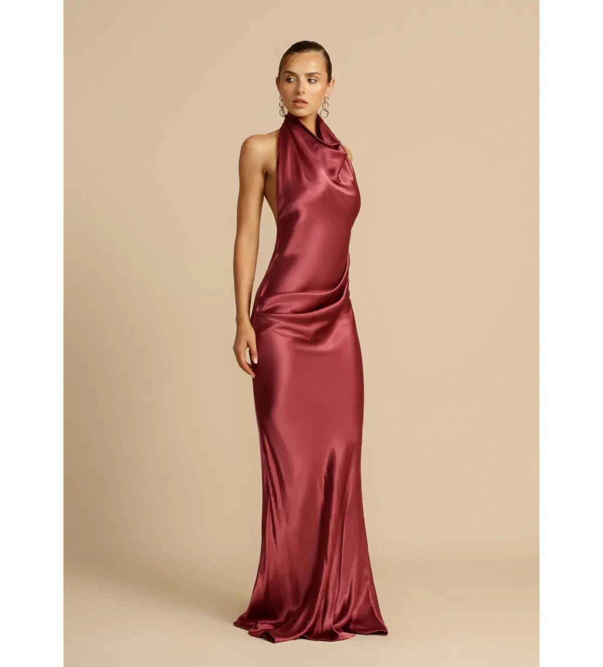 Arcina Ori Gaia Dress in Plum Size 8 photo 2
