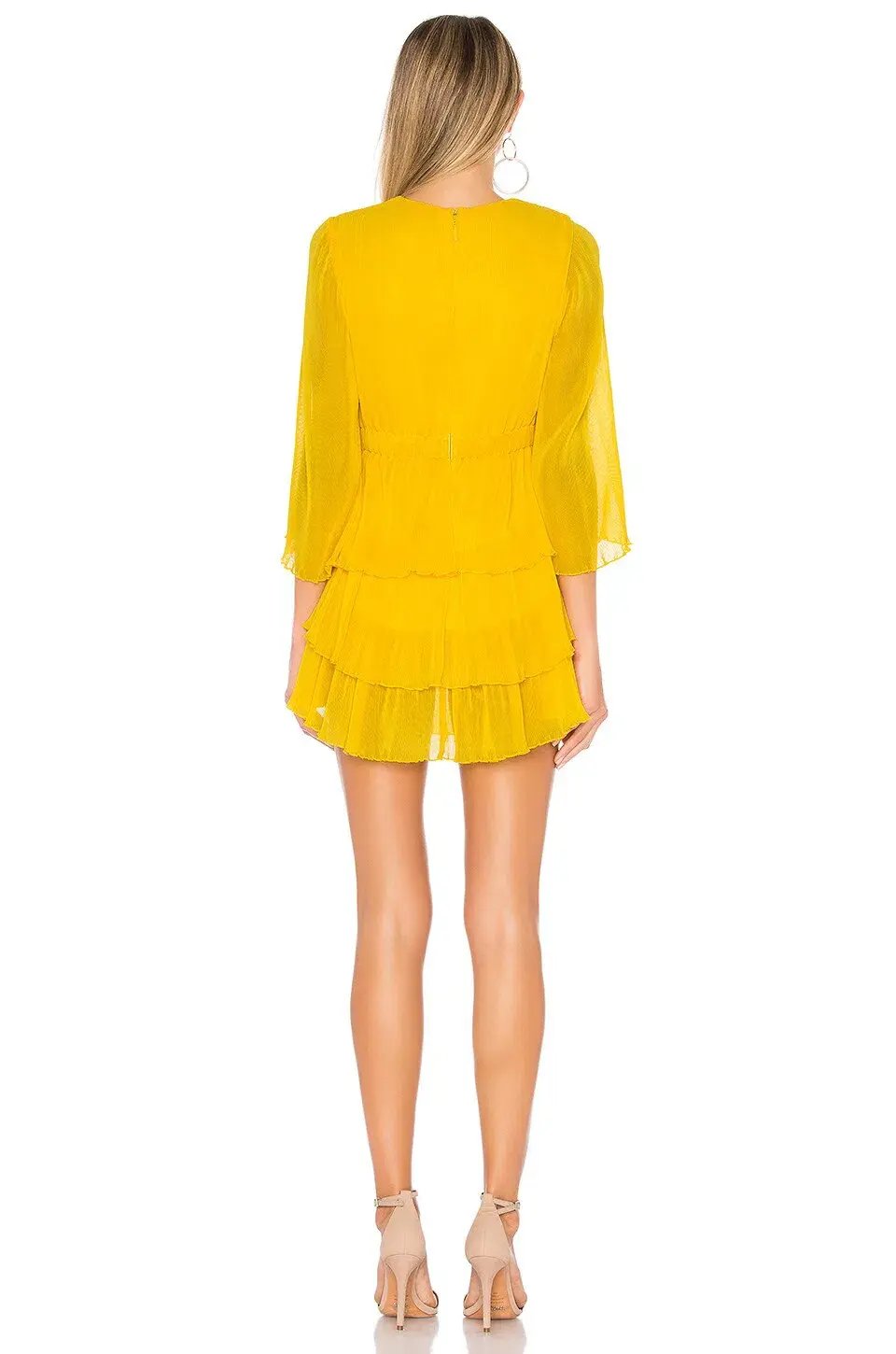 Alice McCall And Then You Kissed Me Dress in Canary Yellow Size 12 photo 2