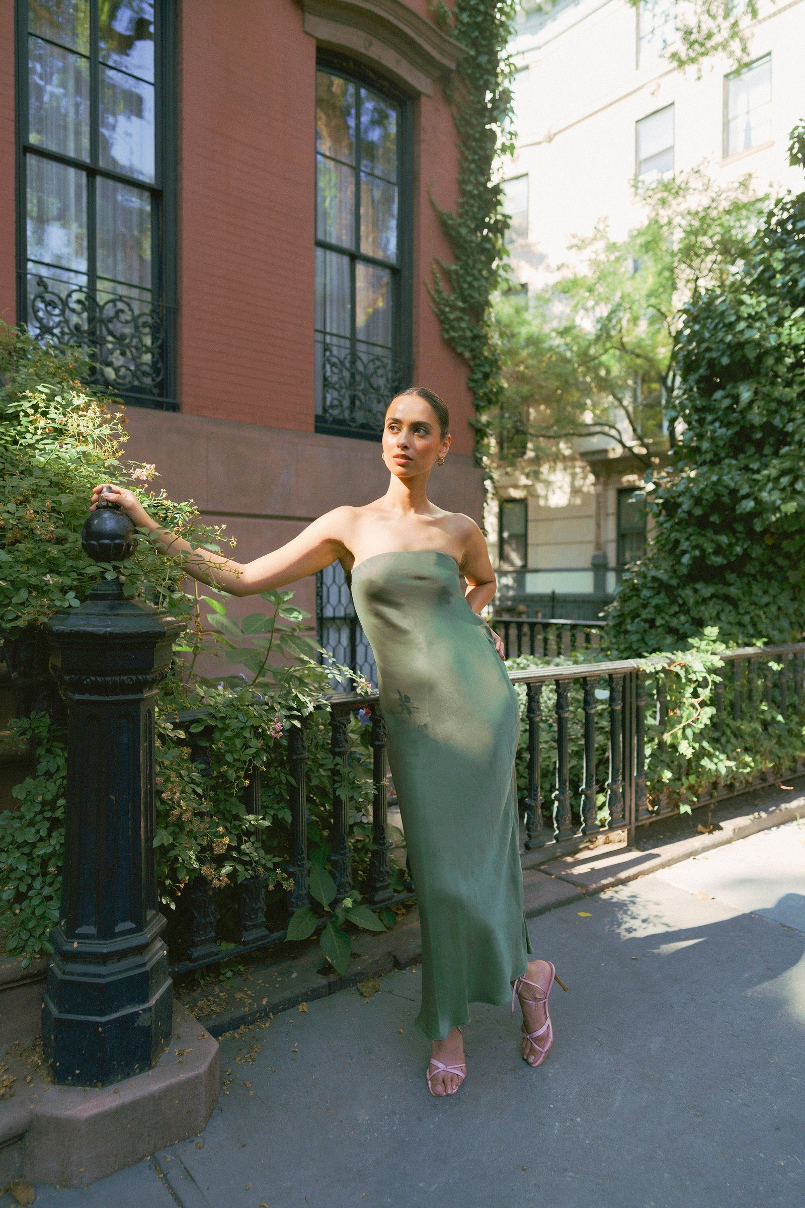 SUMMER AWAY MATERA DRESS - SAGE photo 6