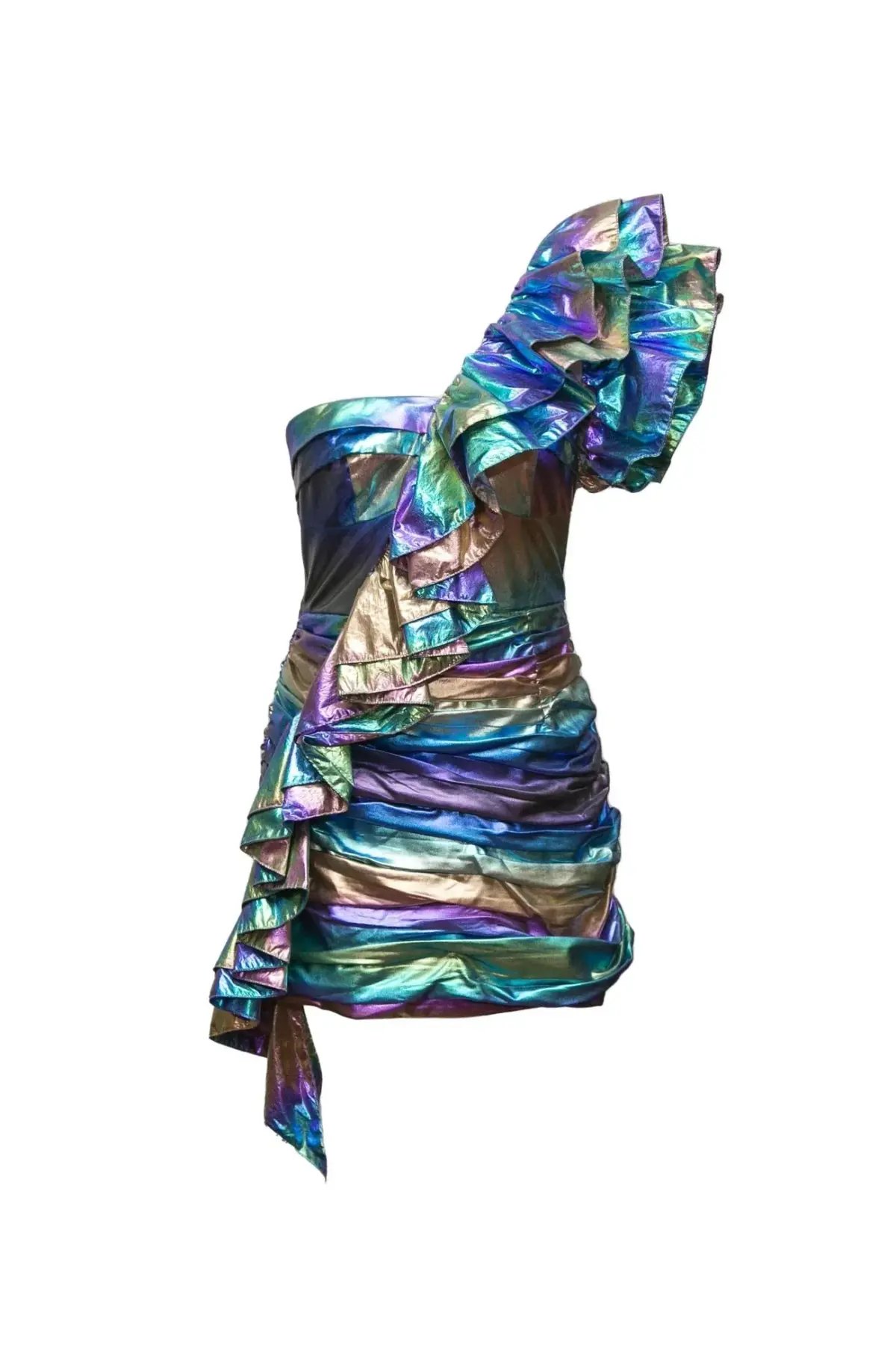 CeliaB Haf Mini Dress Metallic Size XS / AU 6 photo 6