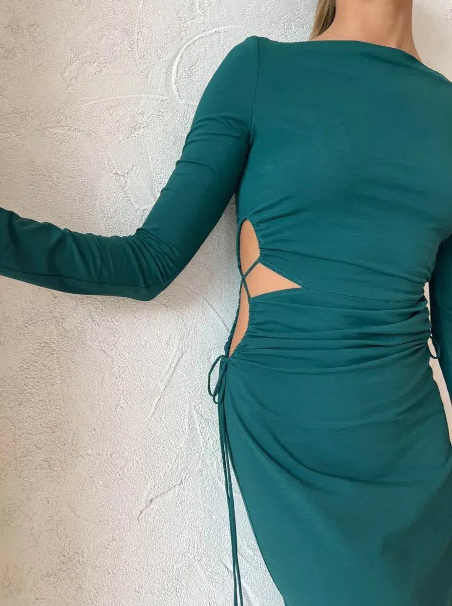 Camilla and Marc Alexandre Midi Dress Green Size 10 / M photo 2