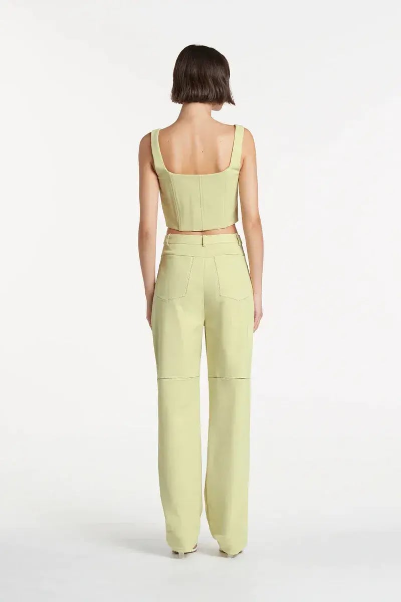 Sir the Label Set - Esther Structured Bodice & Pants Set in Pistachio Size 1 / AU 8 photo 2