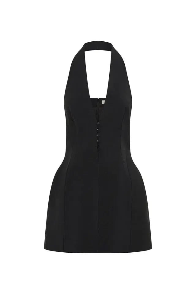 Camilla & Marc Petra Mini Dress Black Size 4 photo 4