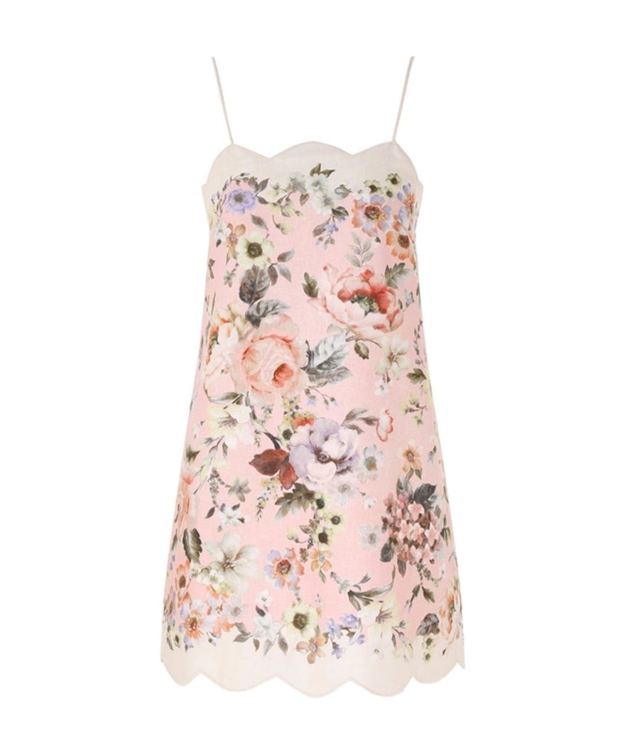 Zimmermann Acacia Scallop Mini Dress photo 4