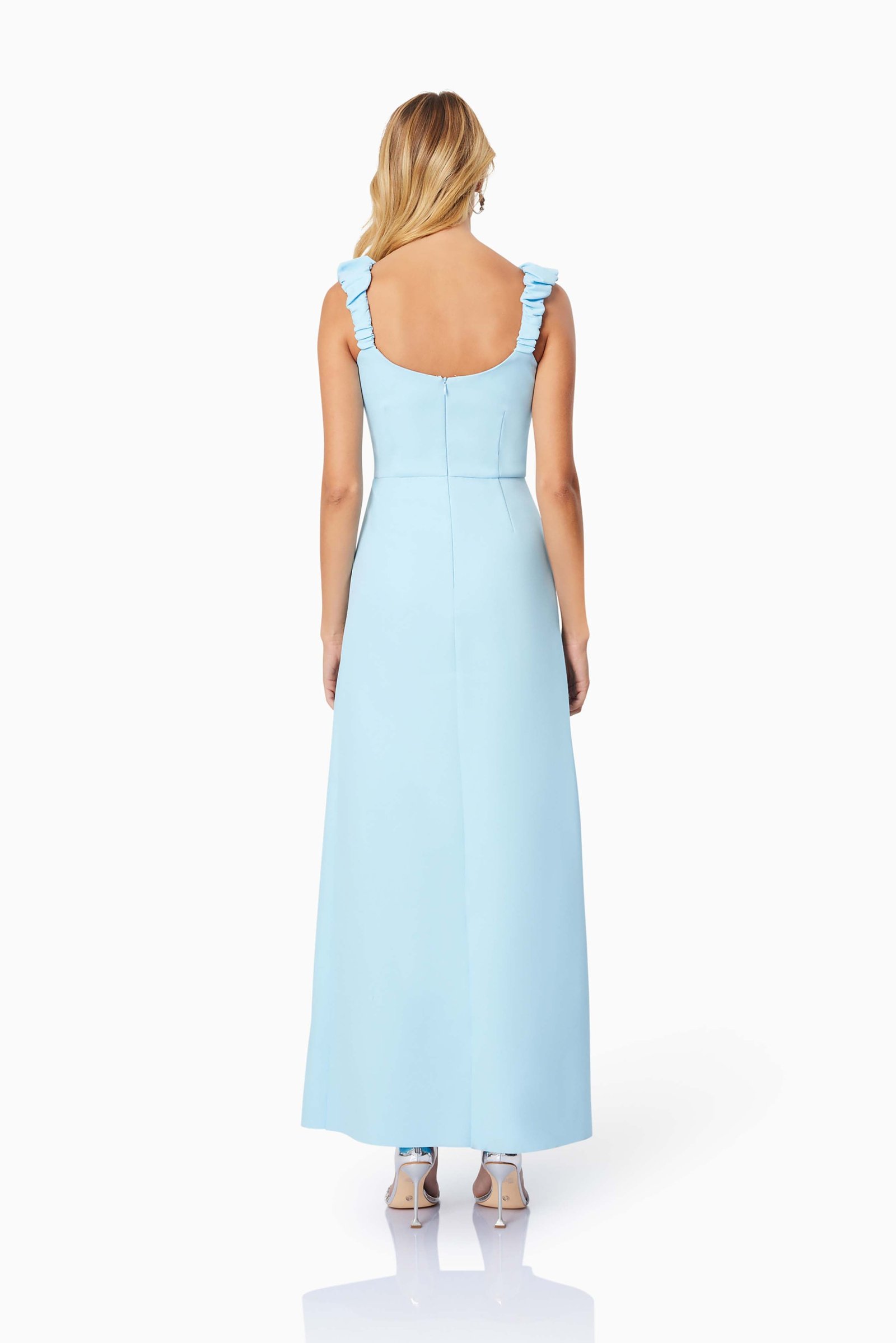 ELLIATT DESTINY MAXI DRESS - ICE BLUE photo 4