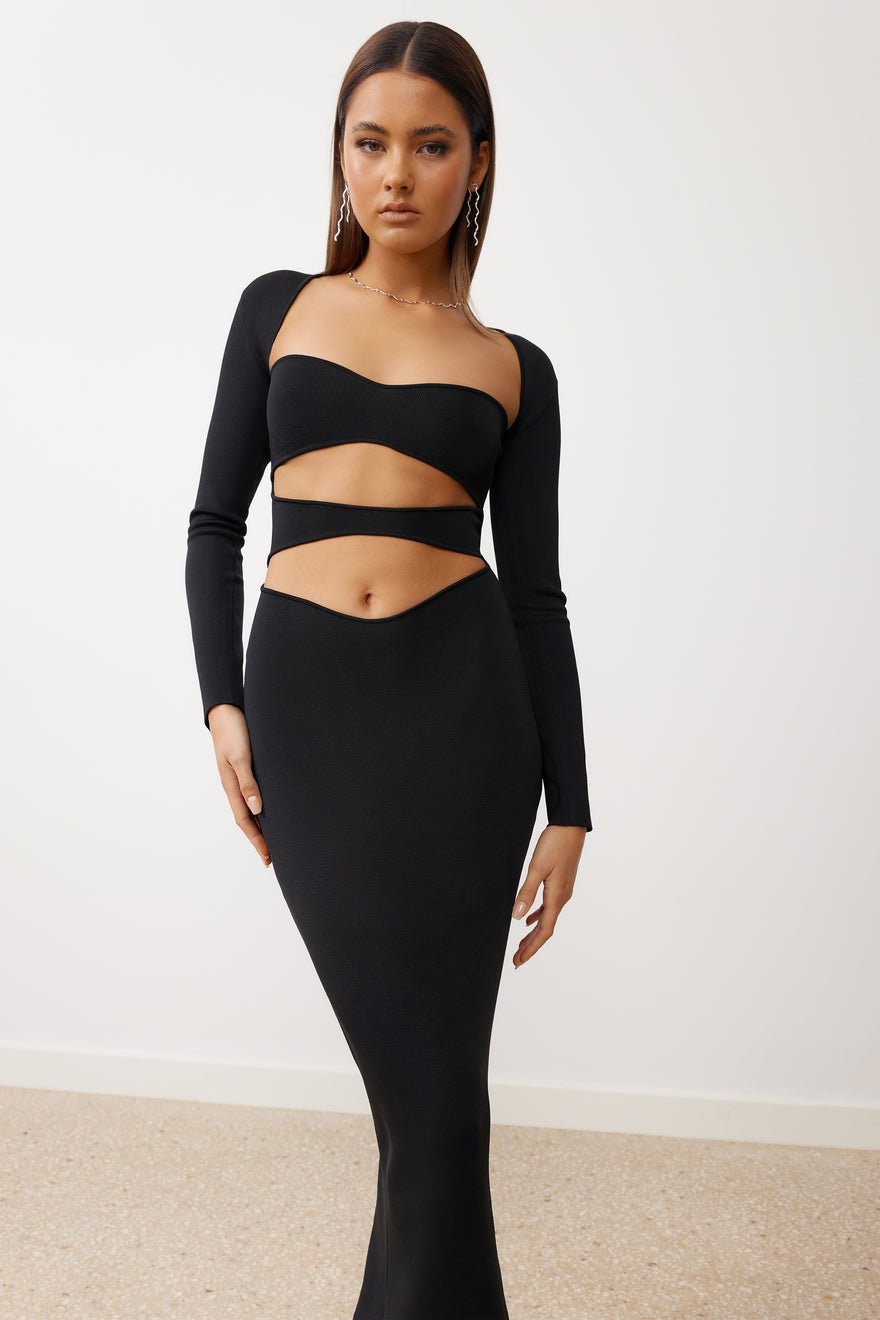 Lexi Daria Dress - Black photo 3