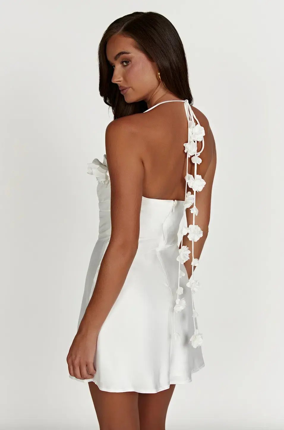 Meshki Otillie Mini Dress White Size 10 photo 2