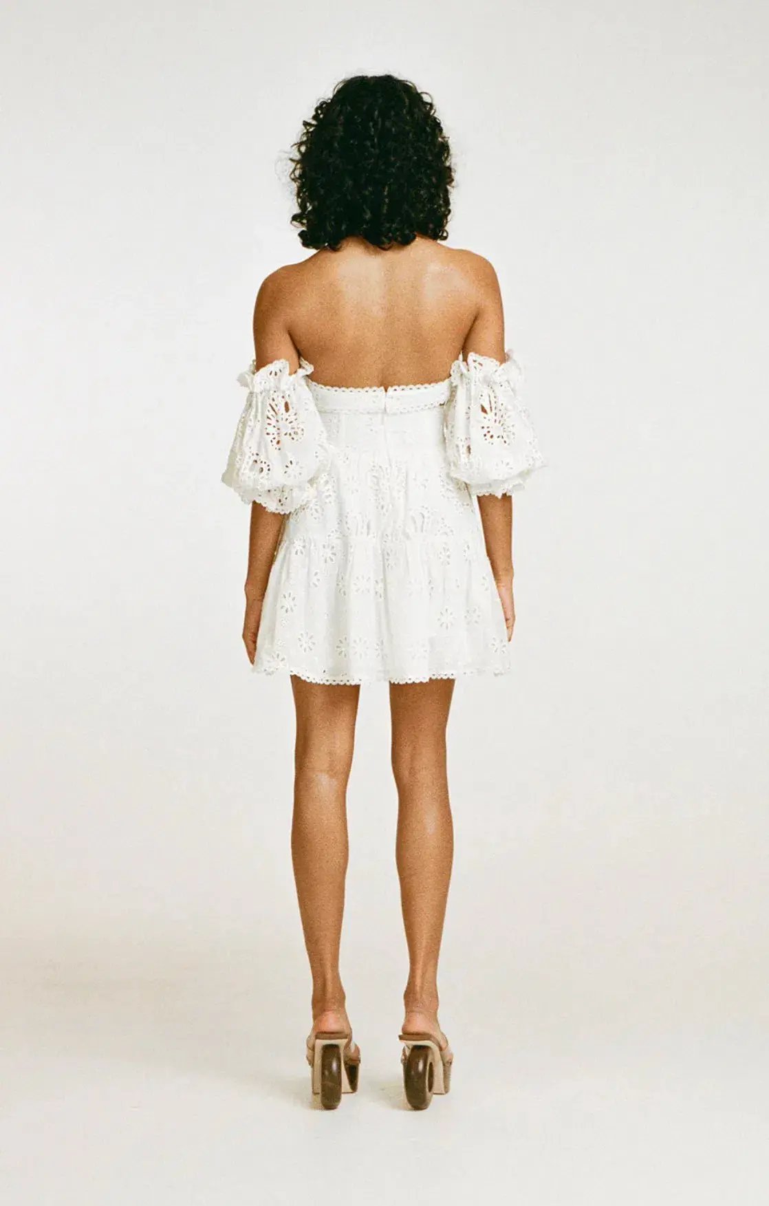 Zaco Saint-Jean Mini Dress White Size XS / AU 6 photo 3