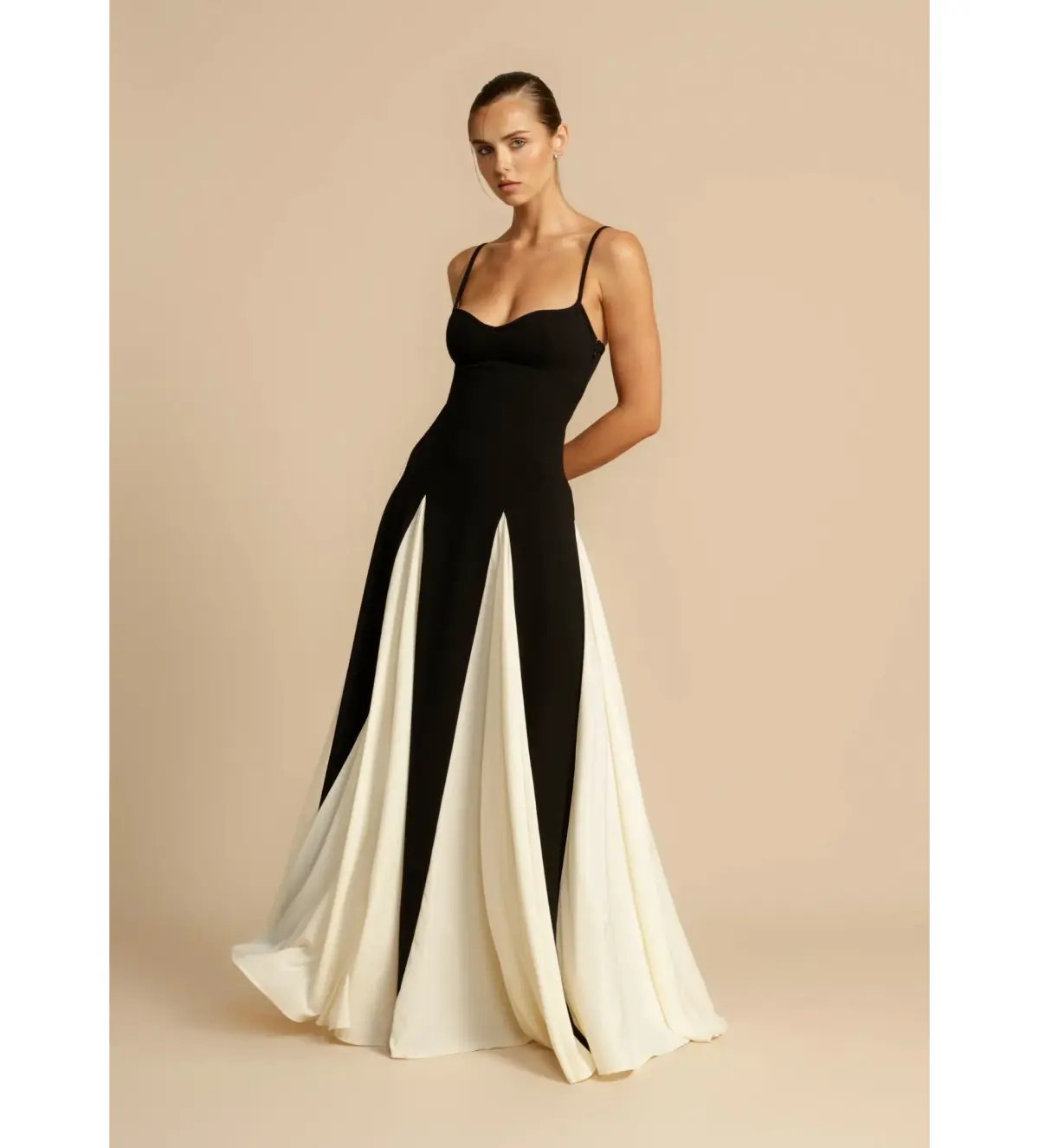 Arcina Ori Paloma Dress Black/White Size AU 8 photo 4