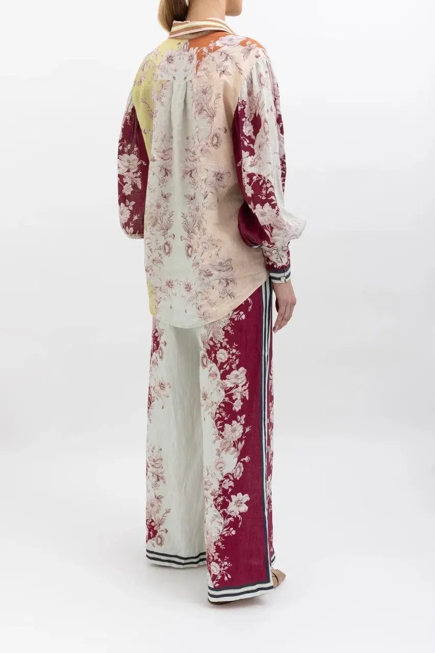 Alemais Marlow Shirt and Pant Set Floral Size AU 10 photo 9