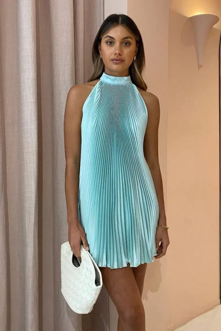 L'Idee Amour Mini Dress Mint Size 8 photo 3