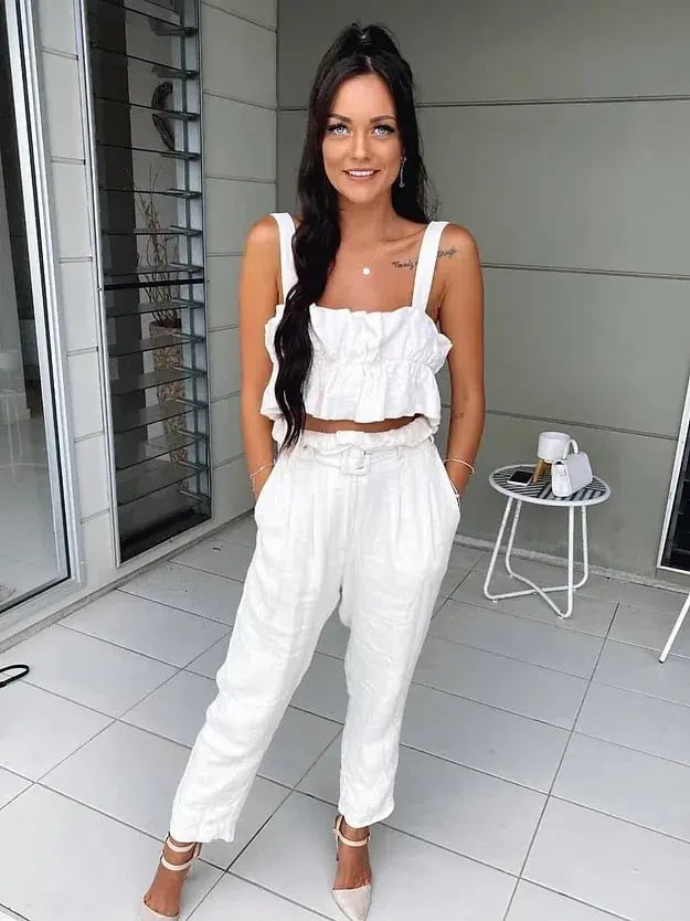 Steele Aster Set Cream Size S/ Au 8 photo 2