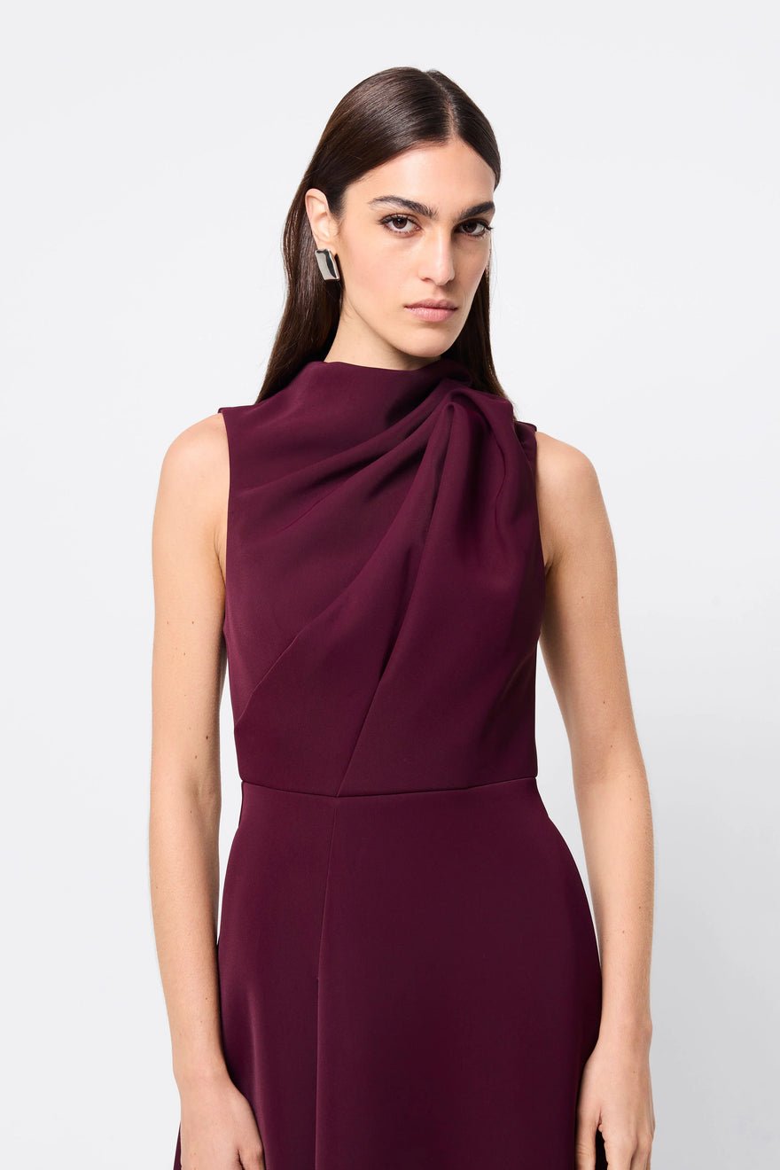 Mossman Cosmic Maxi Dress - Cherry Laquer photo 2