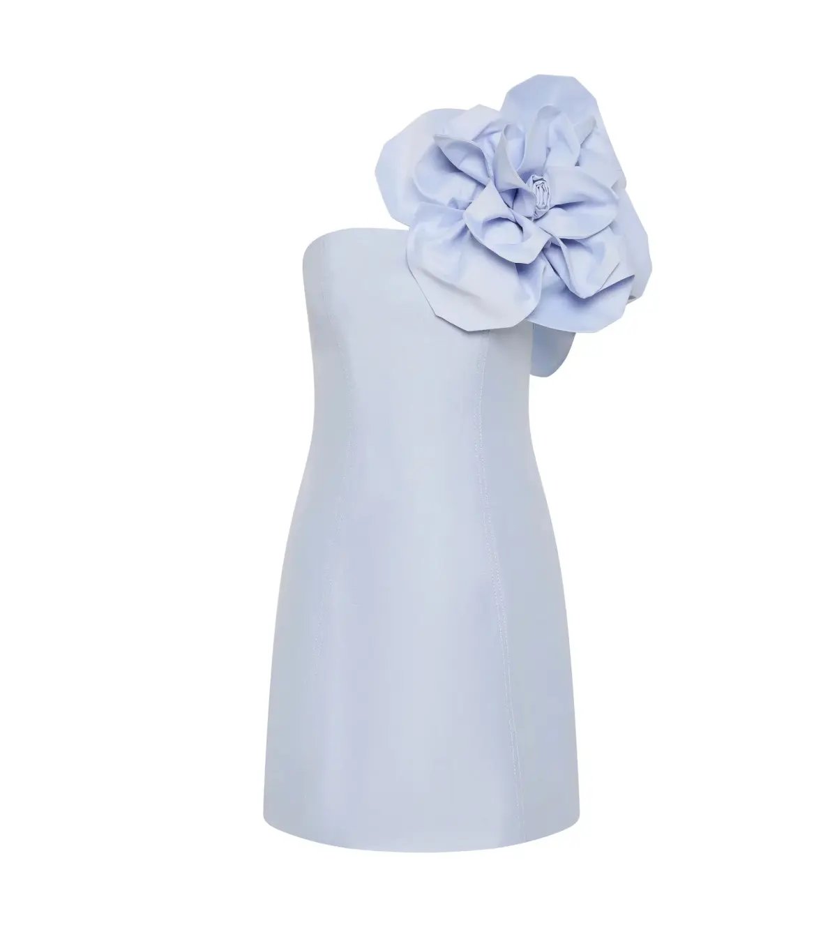 Aje Florence Mini Dress Icy Blue Size 10 photo 5