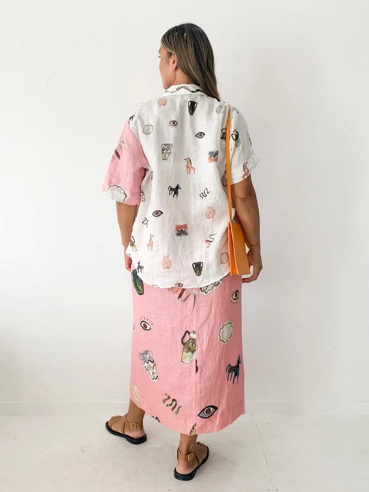 Alemais Cleo Shirt Pink Size AU 12 photo 3
