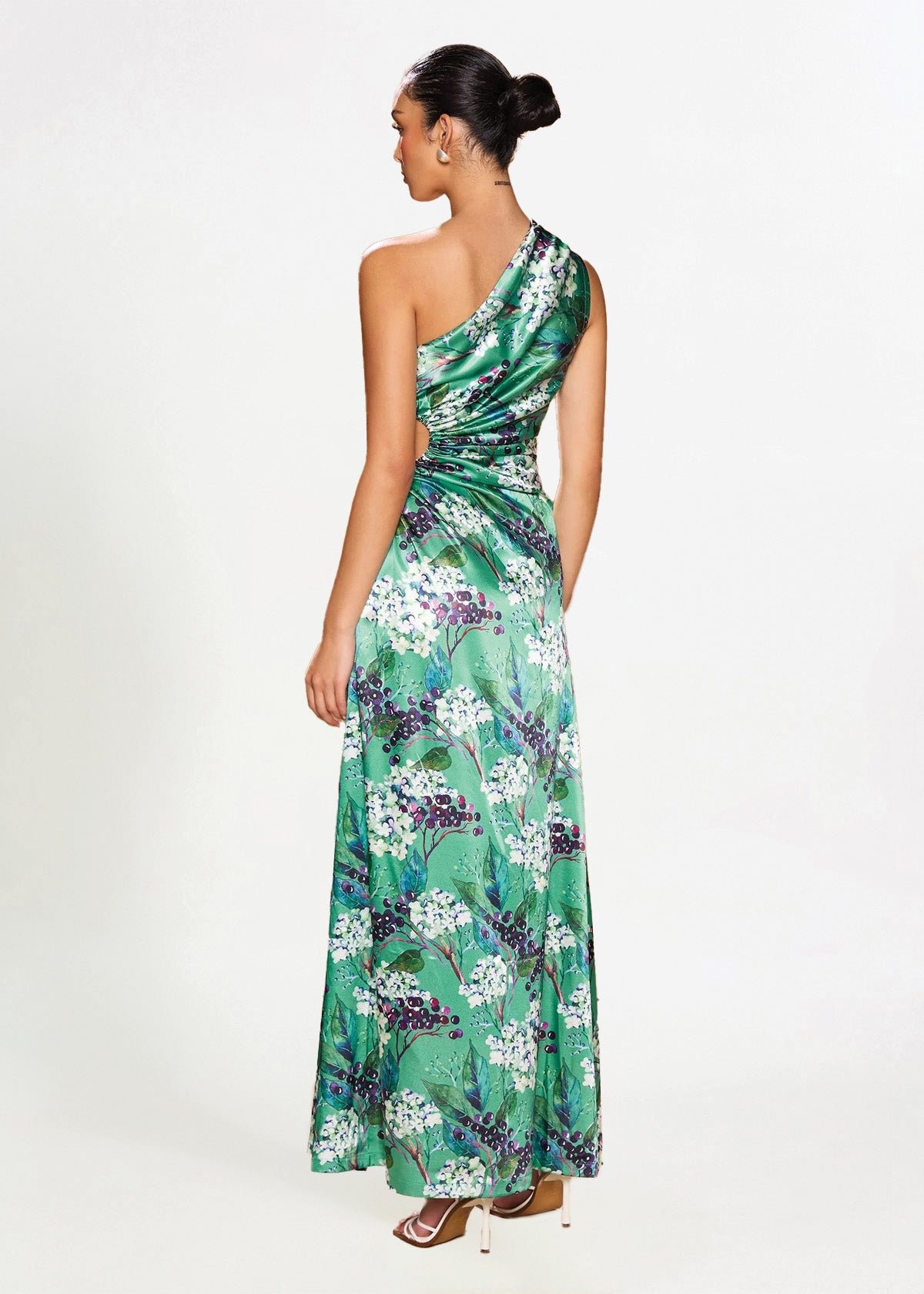 Nour Dress in Fiori Di Sambuco photo 2