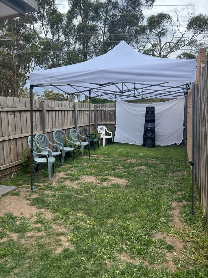 6x3 Marquee Gazebo For Hire (with 3 FREE Chairs & 1 Table) photo 2