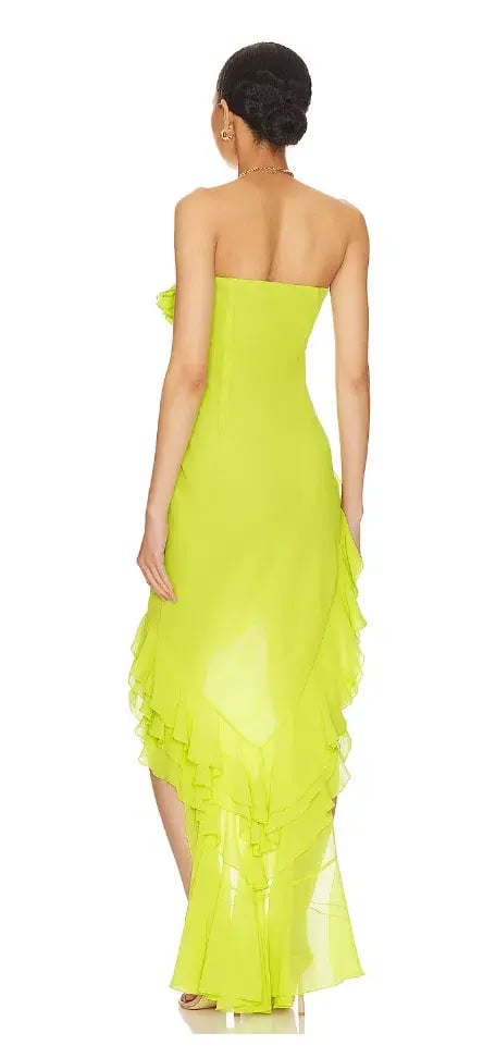NBD Nehna Mini Dress Chartreuse Green Size XS / AU 6 photo 3