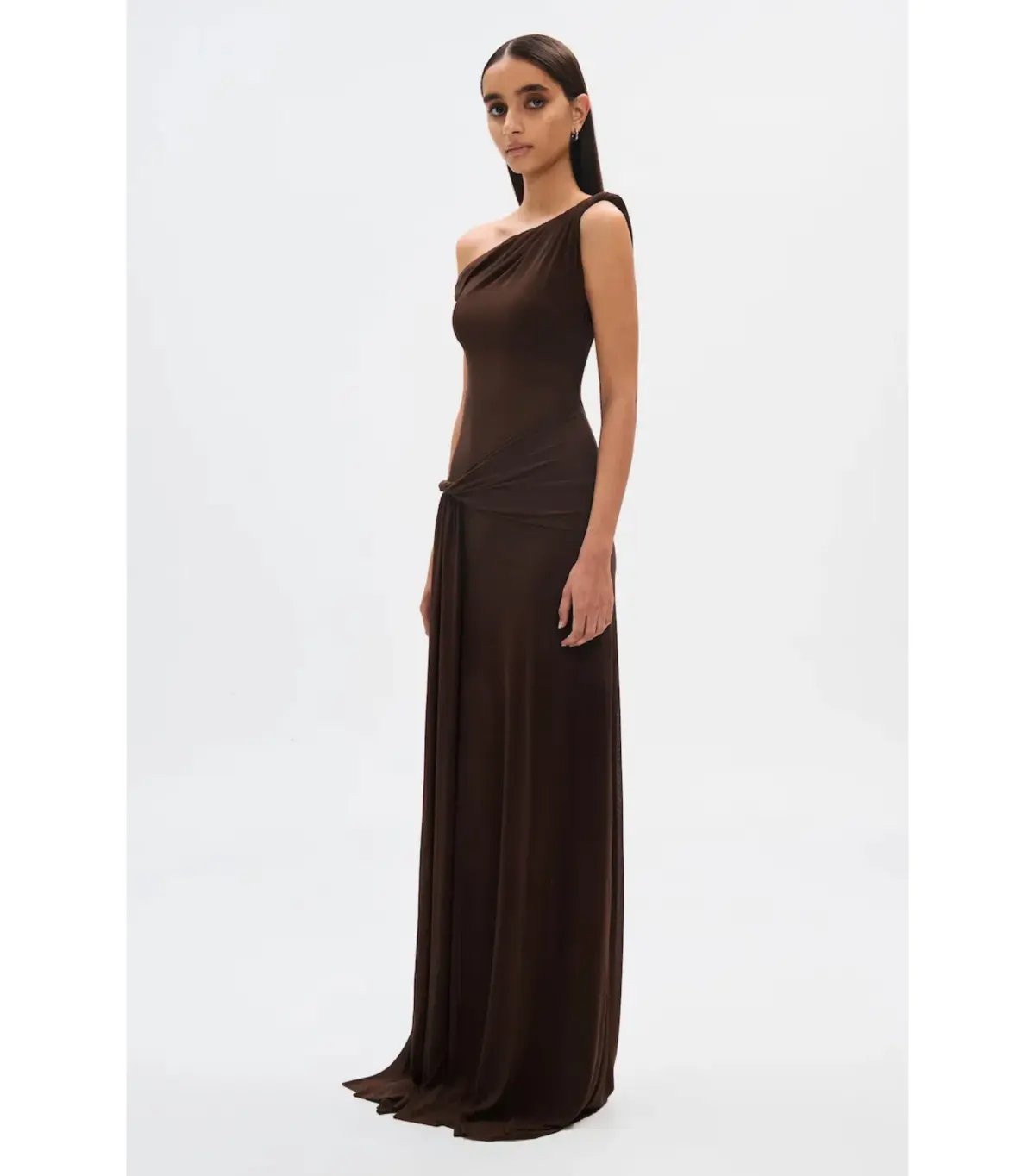Misha The Sisal Mesh Dress in Espresso Size S / AU 8-10 photo 2