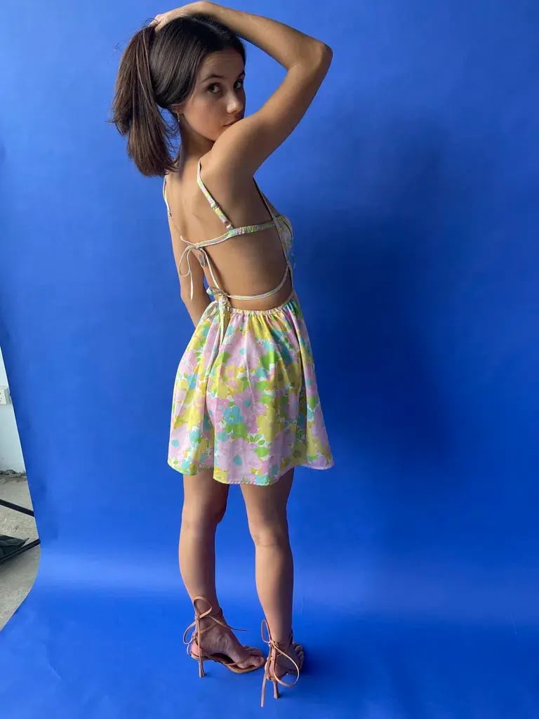 For Love & Lemons Emily Backless Dress Size XS/Au 6 photo 4