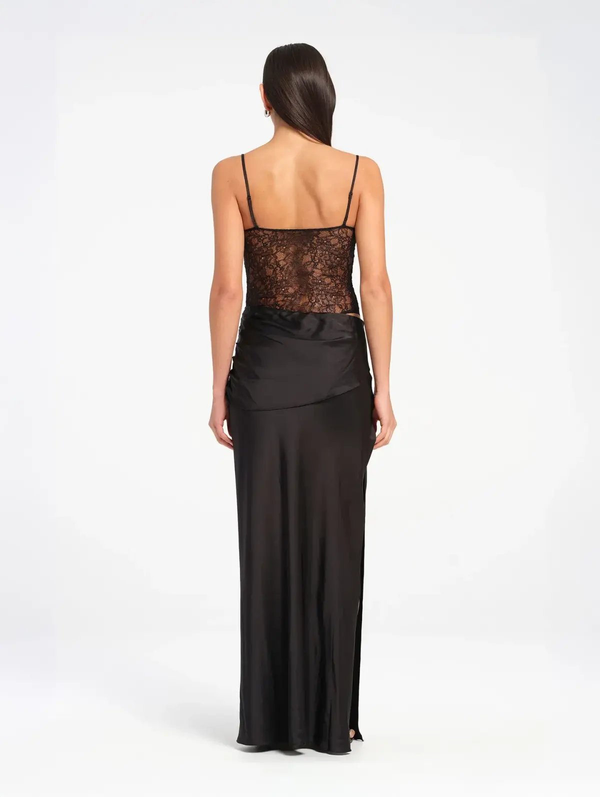 Benni Luna Maxi Dress Black Size 8 photo 2