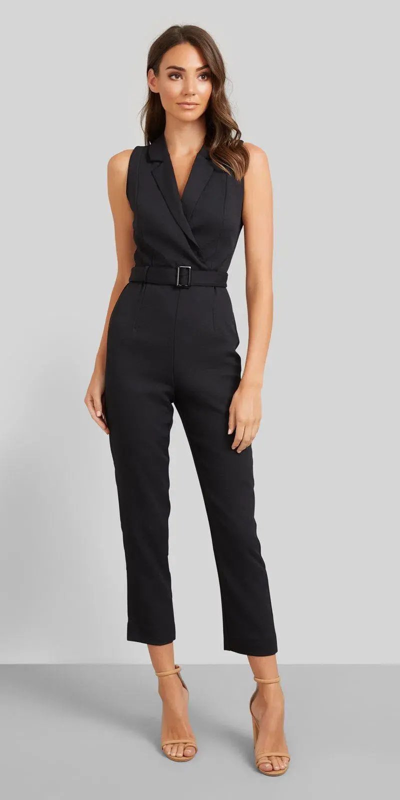 Kookai Valentine Jumpsuit Black Size 8 photo 2