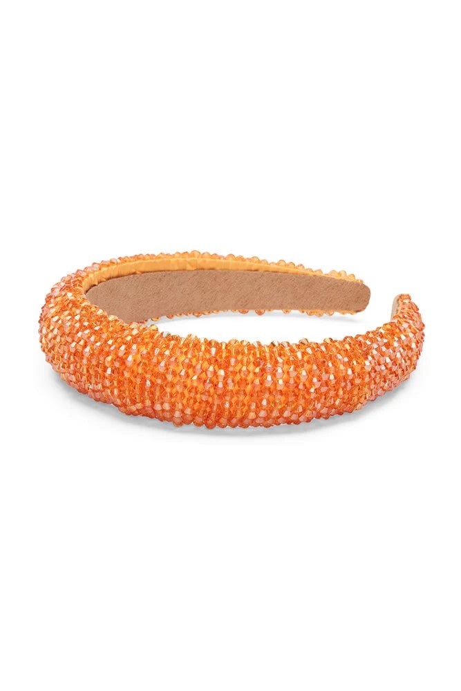 MORGAN & TAYLOR HARLOW HEADBAND - ORANGE photo 3