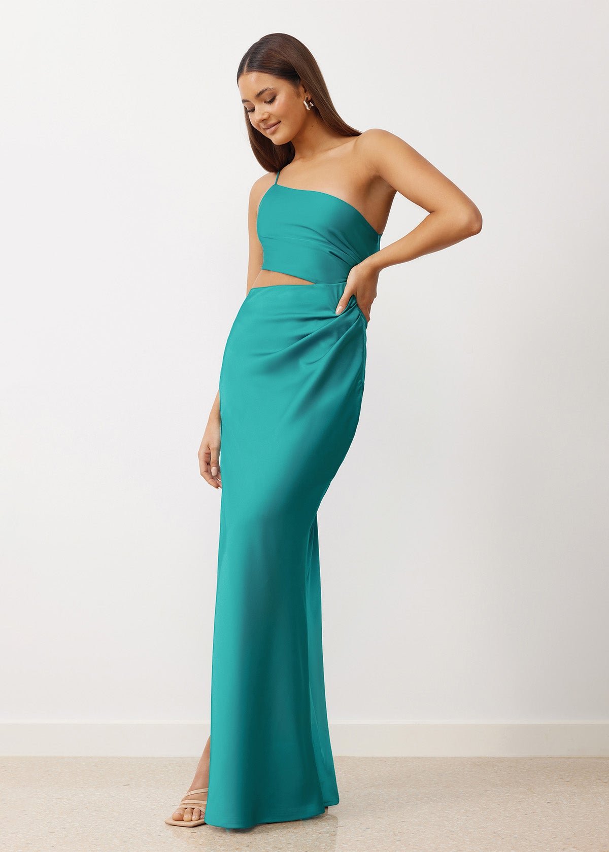 Delta Dress in Ocean Blue photo 3