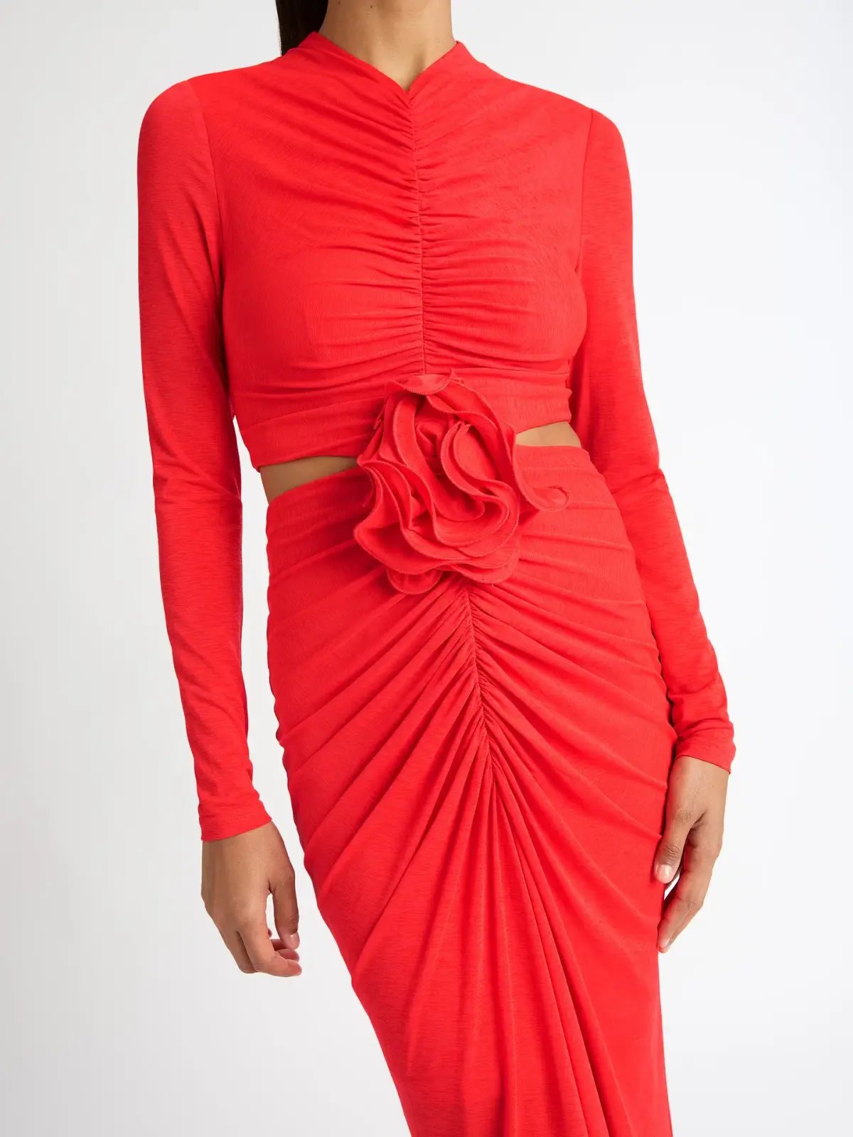 Sheike Signature Maxi Dress Red Size AU 6 photo 2