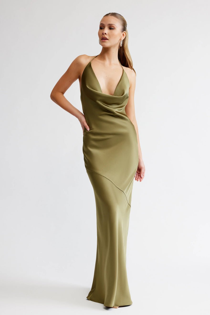 Lexi Freya Dress - Olive photo 3