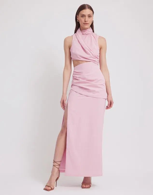 Tojha Giana Dress Rose Size 10 photo 6