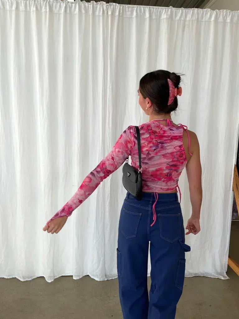 I.AM.GIA Jamari Top Pink Floral Size XXS / AU 6 photo 8