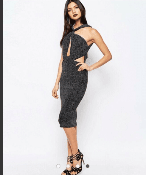 Bec & Bridge - The Amulet Twist Halter Dress Size 10 photo 4