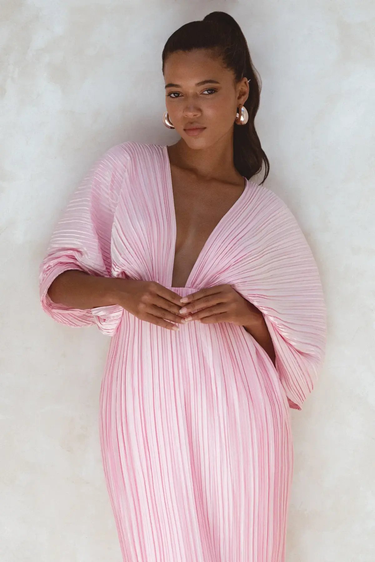 Sonya Moda Gianna Dress Dusty Rose Size 14 photo 3