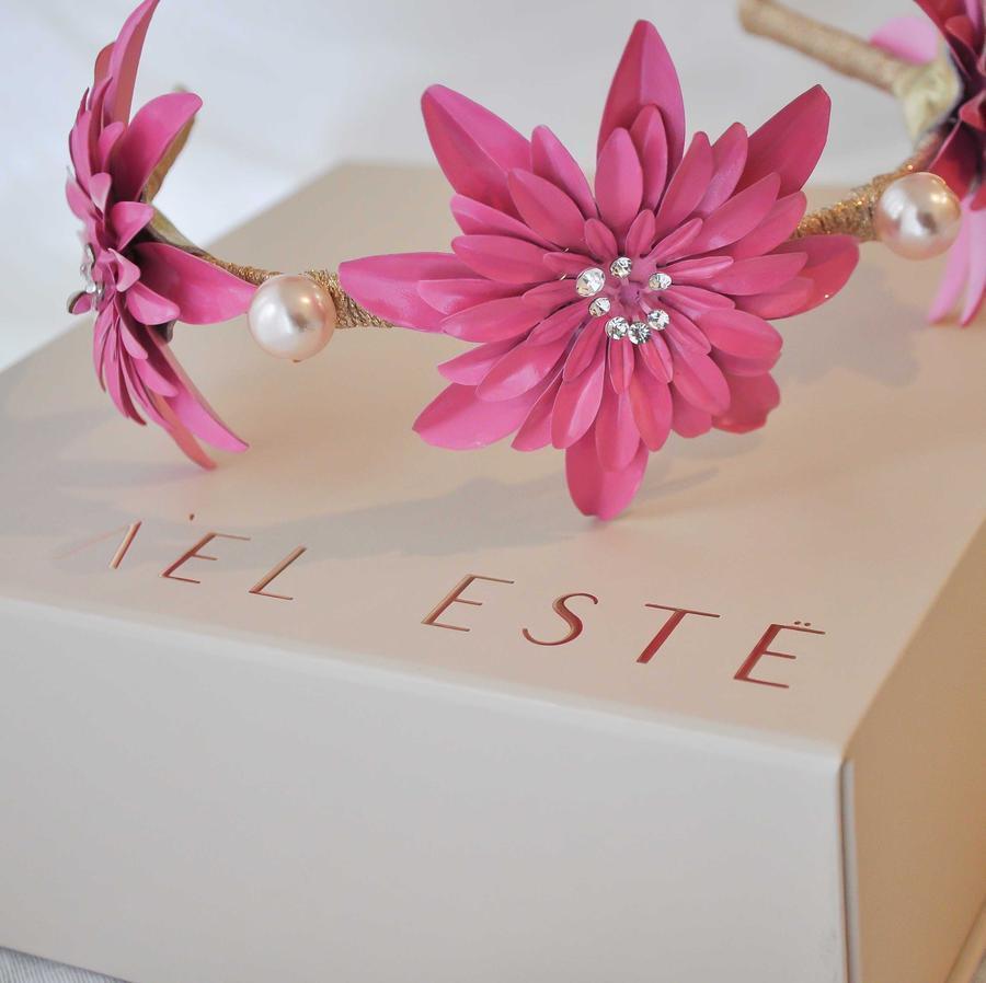 Ael Este by Ashlee Lauren Romi Crown Pink photo 2