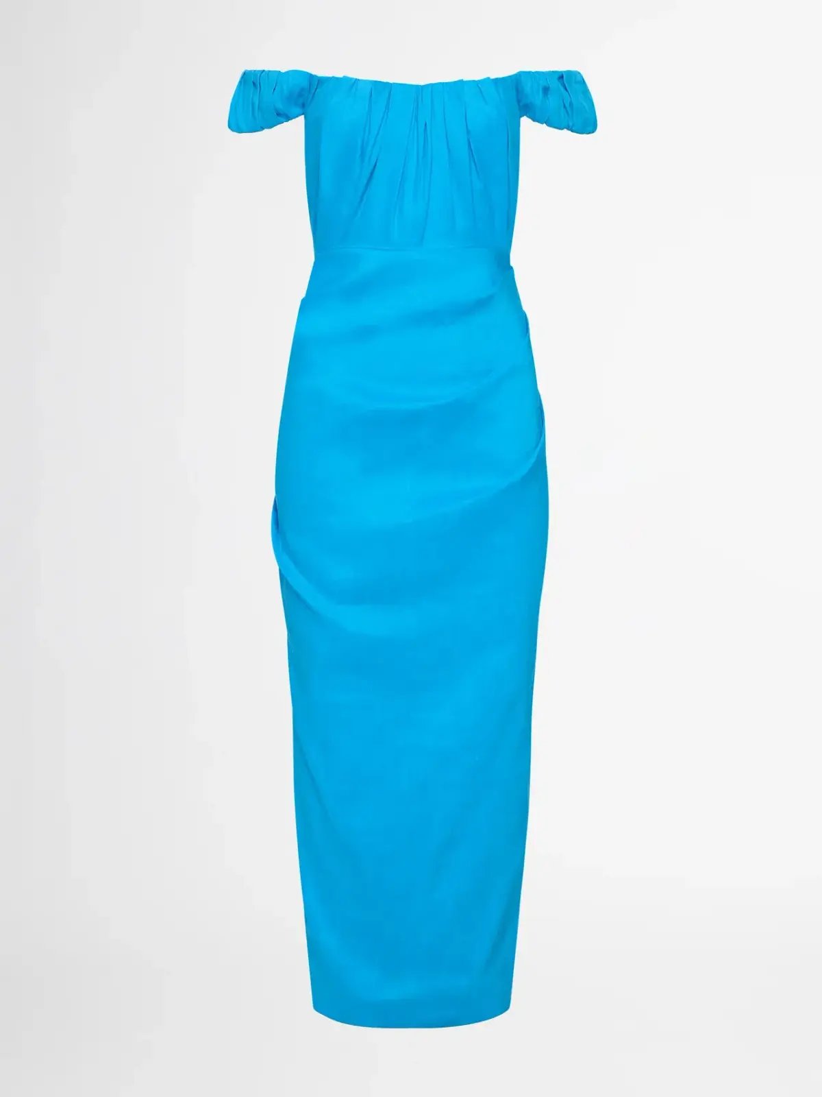 Sheike Audrey Midi Dress Blue Size 12 photo 4